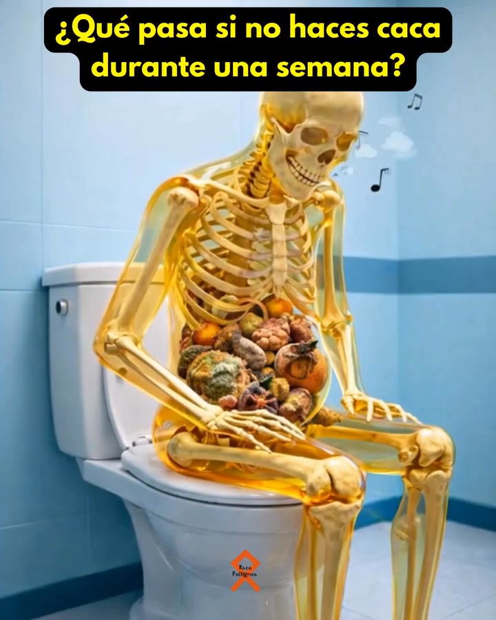 ¿Qué pasa si no haces caca durante una semana? 🤔😱... Ver más | Las Mil ...