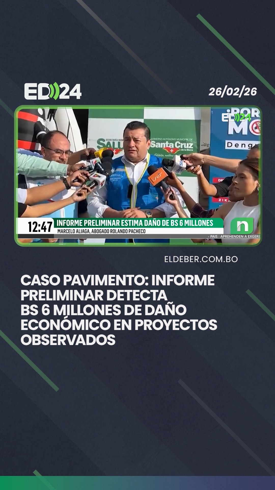 El abogado Marcelo Aliaga, defensa del diputado Rolando Pacheco ...