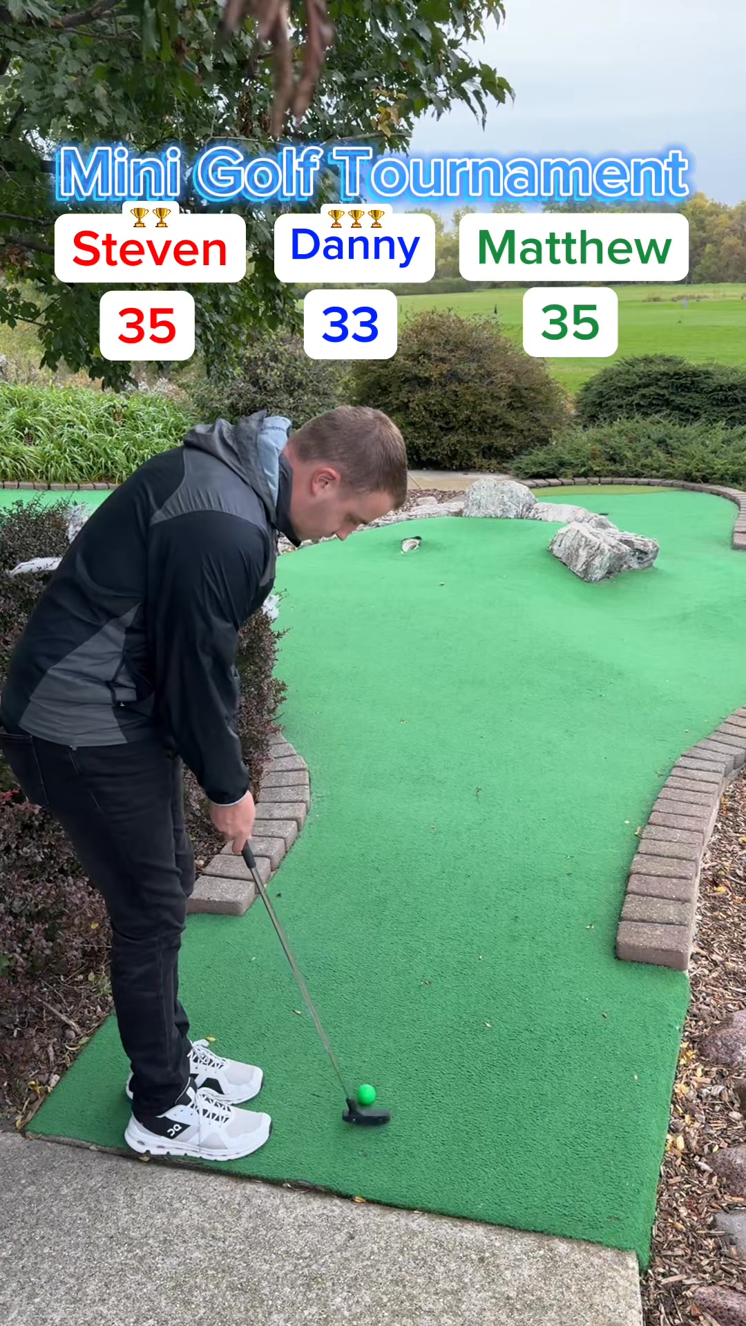 Mini Golf Tournament #8 18 holes (Holes 16-18) #golf #minigolf # ...