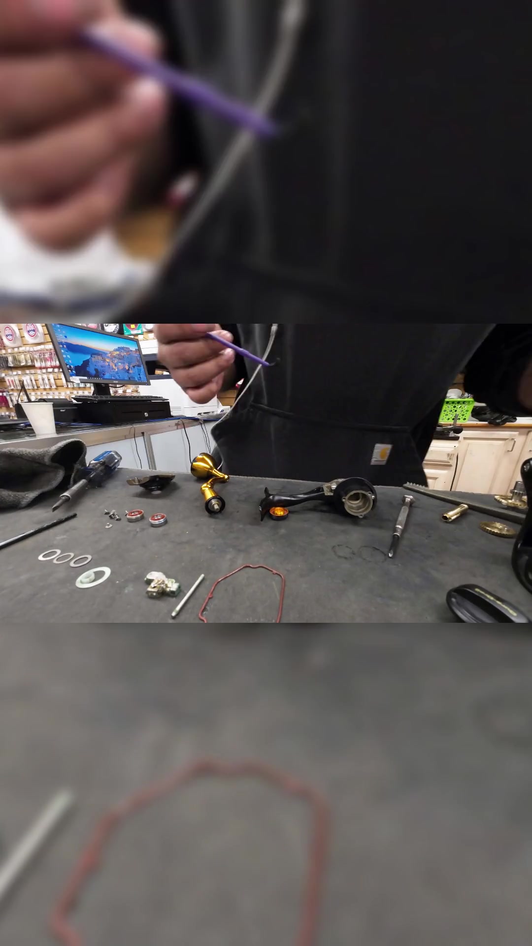 Disassembly and cleaning for a Penn Slammer IV 4500 Reel Cleaning