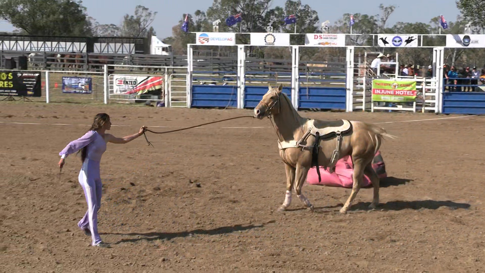 2025 Injune Rodeo Half time entertainment by Jordan Fox of ...