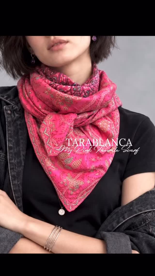 TARA BLANCA ターラ・ブランカ/手刺繍ストール・アクセサリー