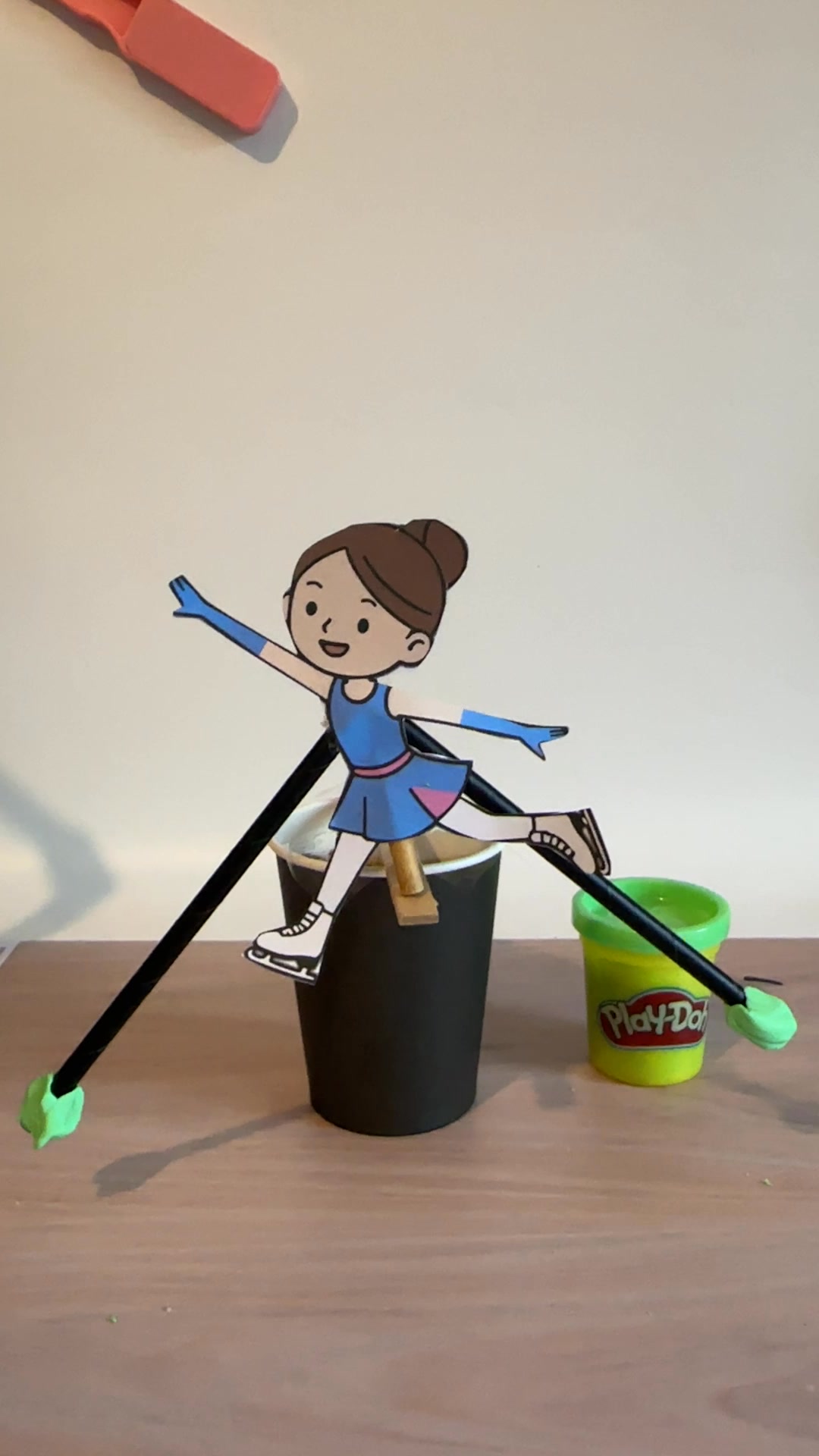 This ice skater balance STEM challenge is a great winter Olympic ...