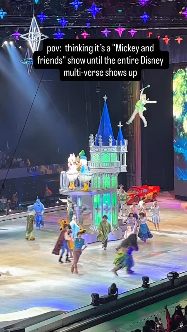 pov: thinking it’s a “Mickey and friends” show until the entire Disney ...