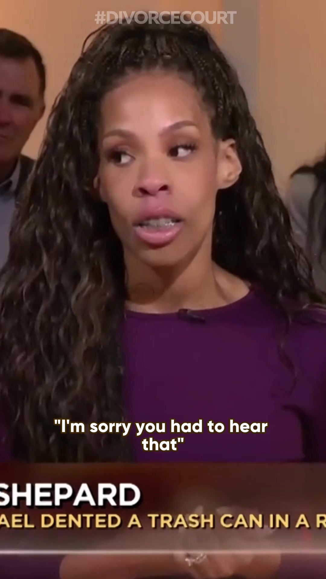 On today's episode of #DivorceCourt, spilled soda 🥤 on the carpet ...