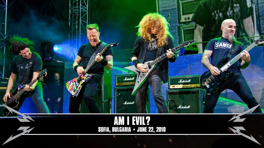 Am I Evil⁉️#metallica #thebigfour #slayer #megadeath #anthrax