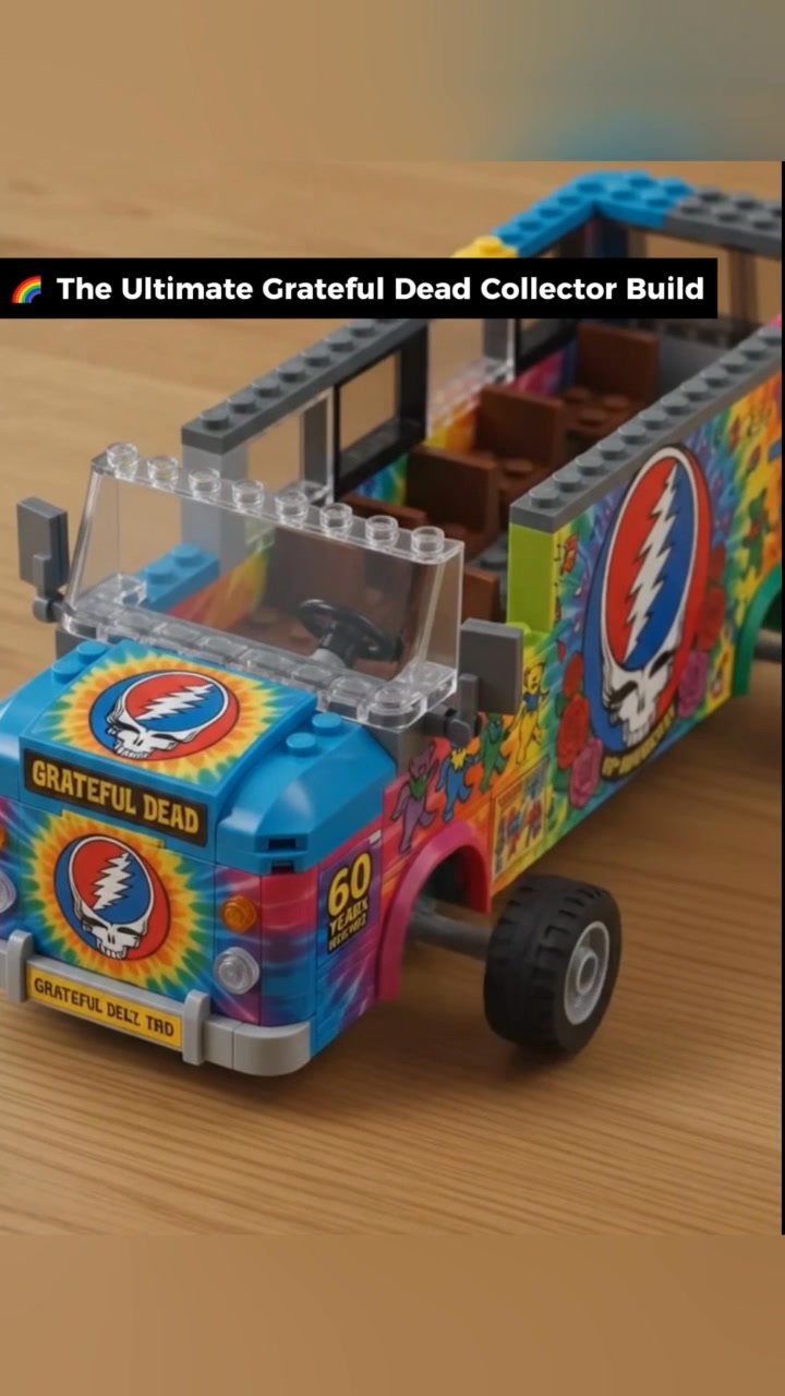 🔥🌈 Celebrate 60 years of Grateful Dead magic with this