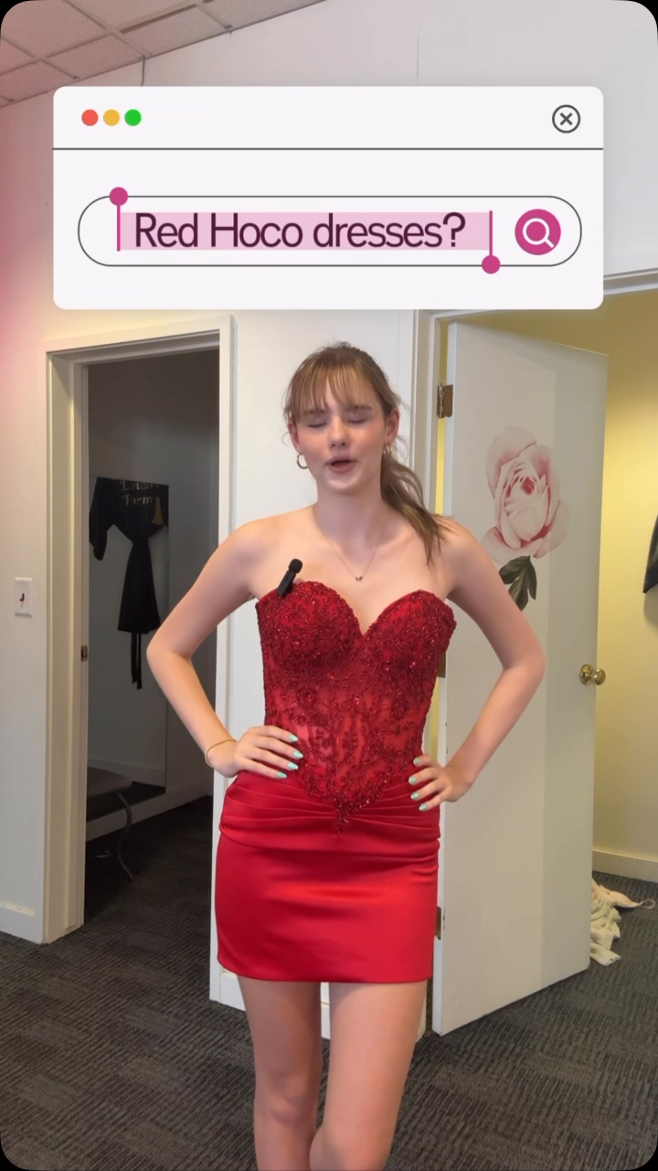 homecoming dresses lincoln nebraska Want red? We got it!, #lincolnformal #shopgatewaymall #reddresses #hoco26 | Formal Dress Boutique シルクロングドレス.