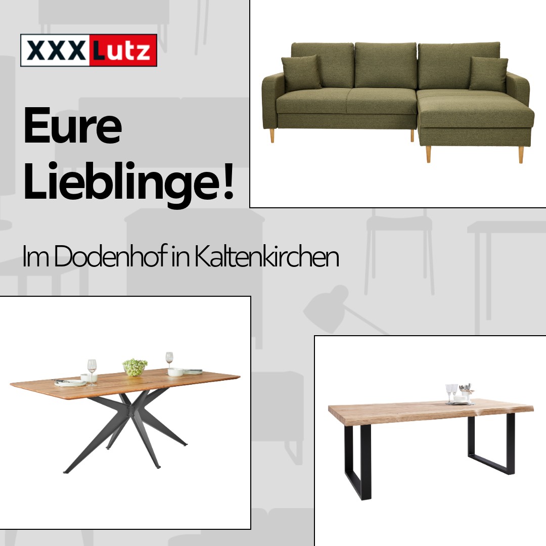 Wir präsentieren: Die Favoriten aus deinem Dodenhof Möbelhaus in Kaltenkirchen. | XXXLutz Deutschland