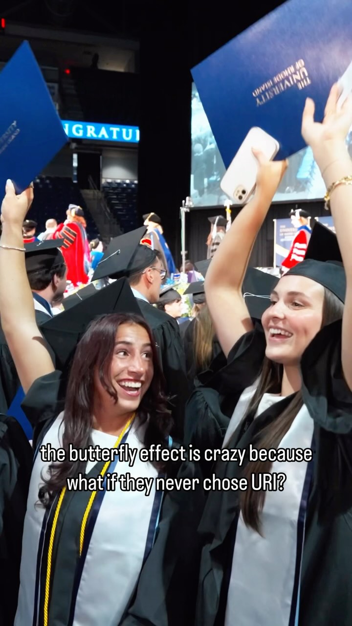 You belong to URI, and URI belongs to you 💙 #RhodyGrad