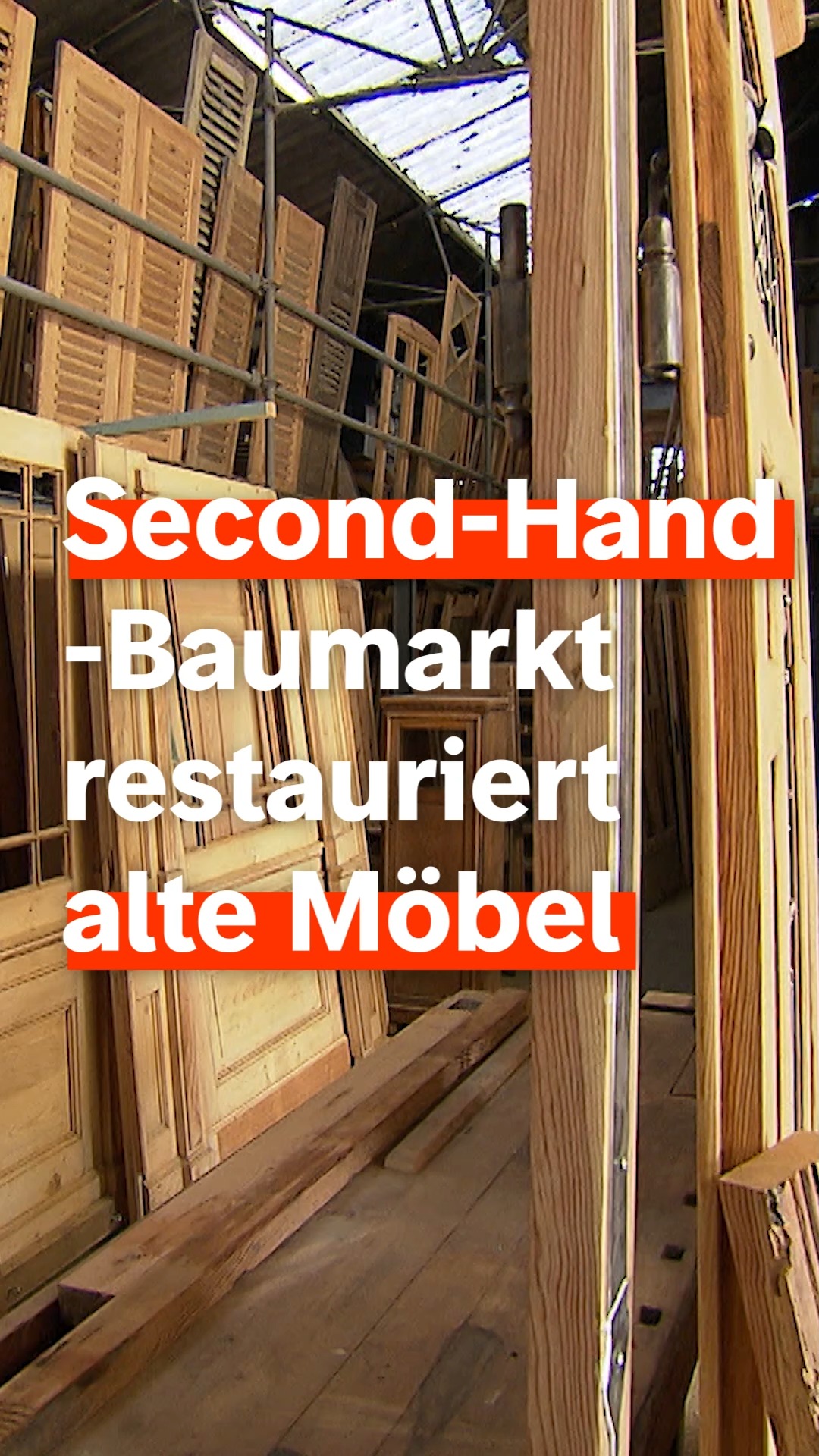 Im Secondhand-Baumarkt in Kaiserslautern hat Gerhard Thul seine Berufung gefunden. Der gelernte Schreiner haucht alten Möbeln neues Leben ein und bietet dabei auch Langzeitarbeitslosen und
