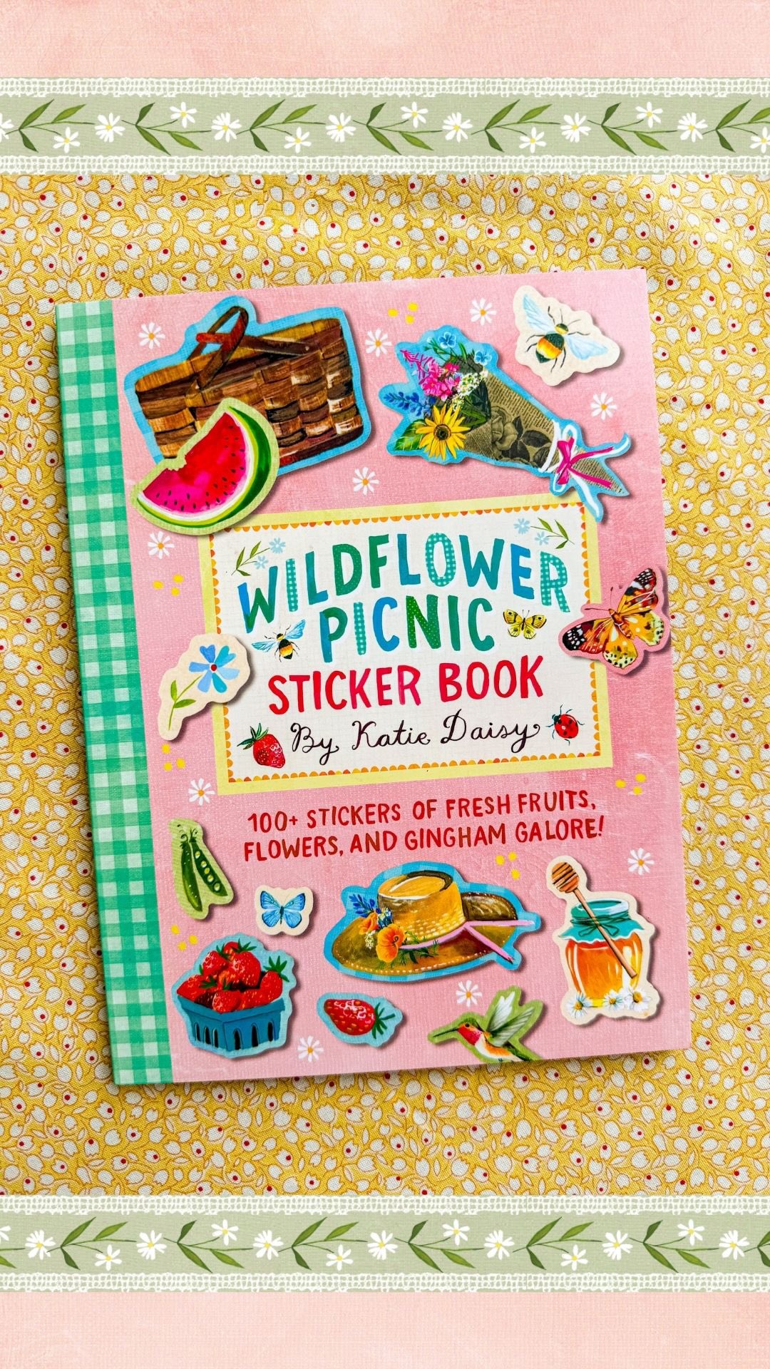 My brand new Wildflower Picnic Sticker Book from @chroniclebooks