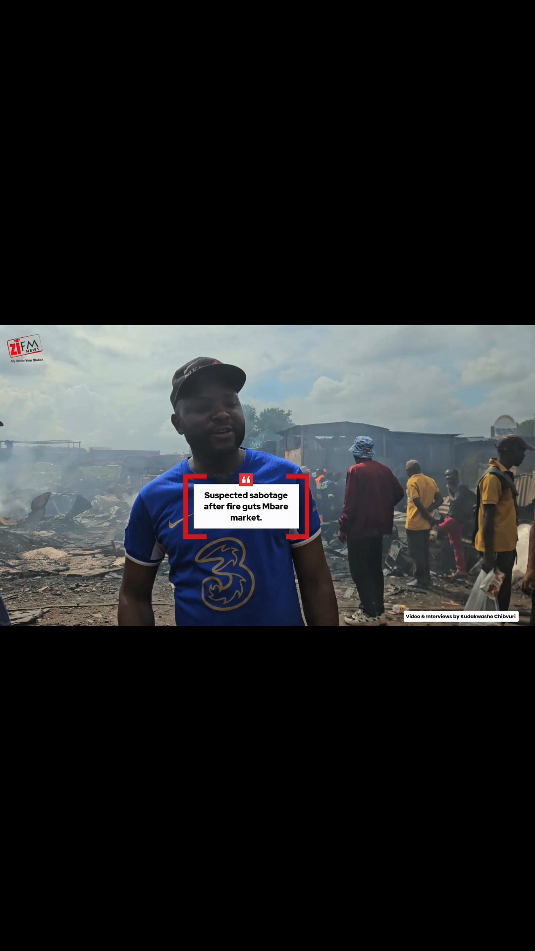 Suspected sabotage after fire guts Mbare market( Traders in Mbare are ...