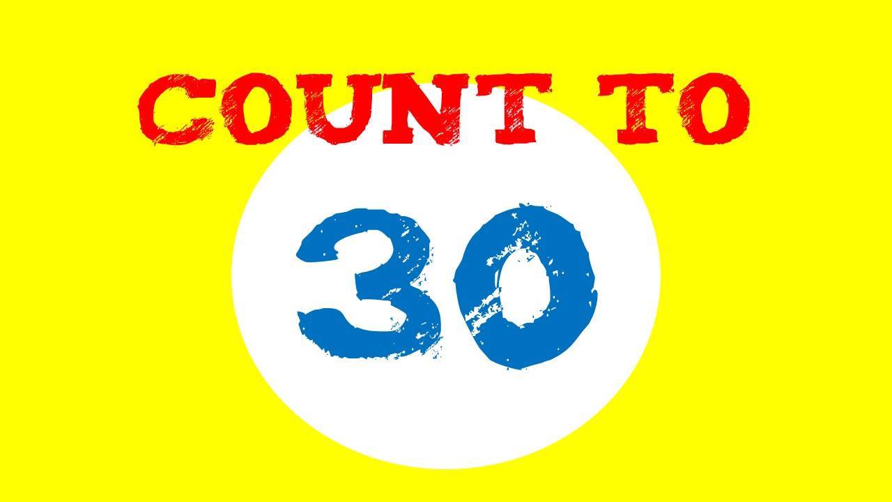 Your kiddos won't be able to stop singing this counting song to 30 ...