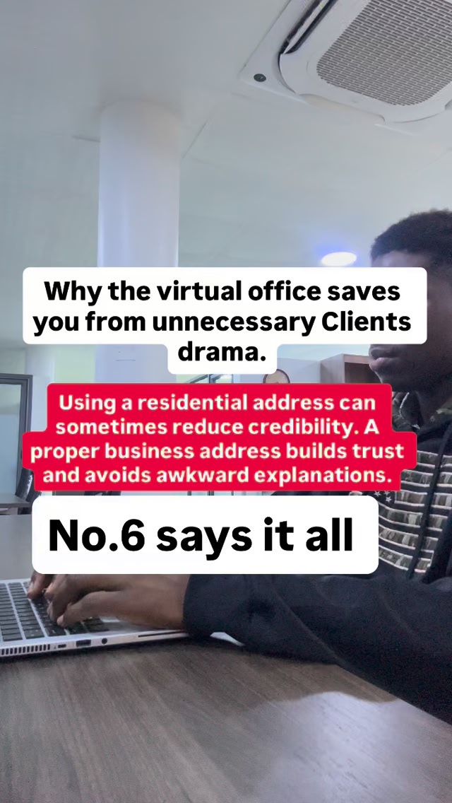 A virtual office can save you from a lot of unnecessary client drama ...