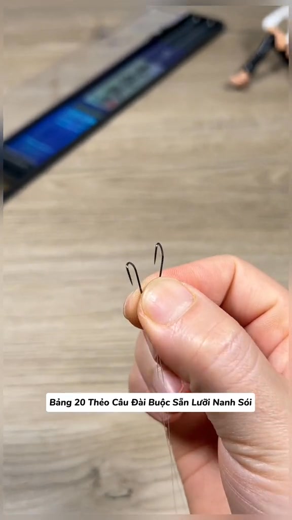 Bảng 20 Thẻo Câu Đài Buộc Sẵn Cao Cấp Lưỡi Nanh Sói #câu_đài #caudai # ...