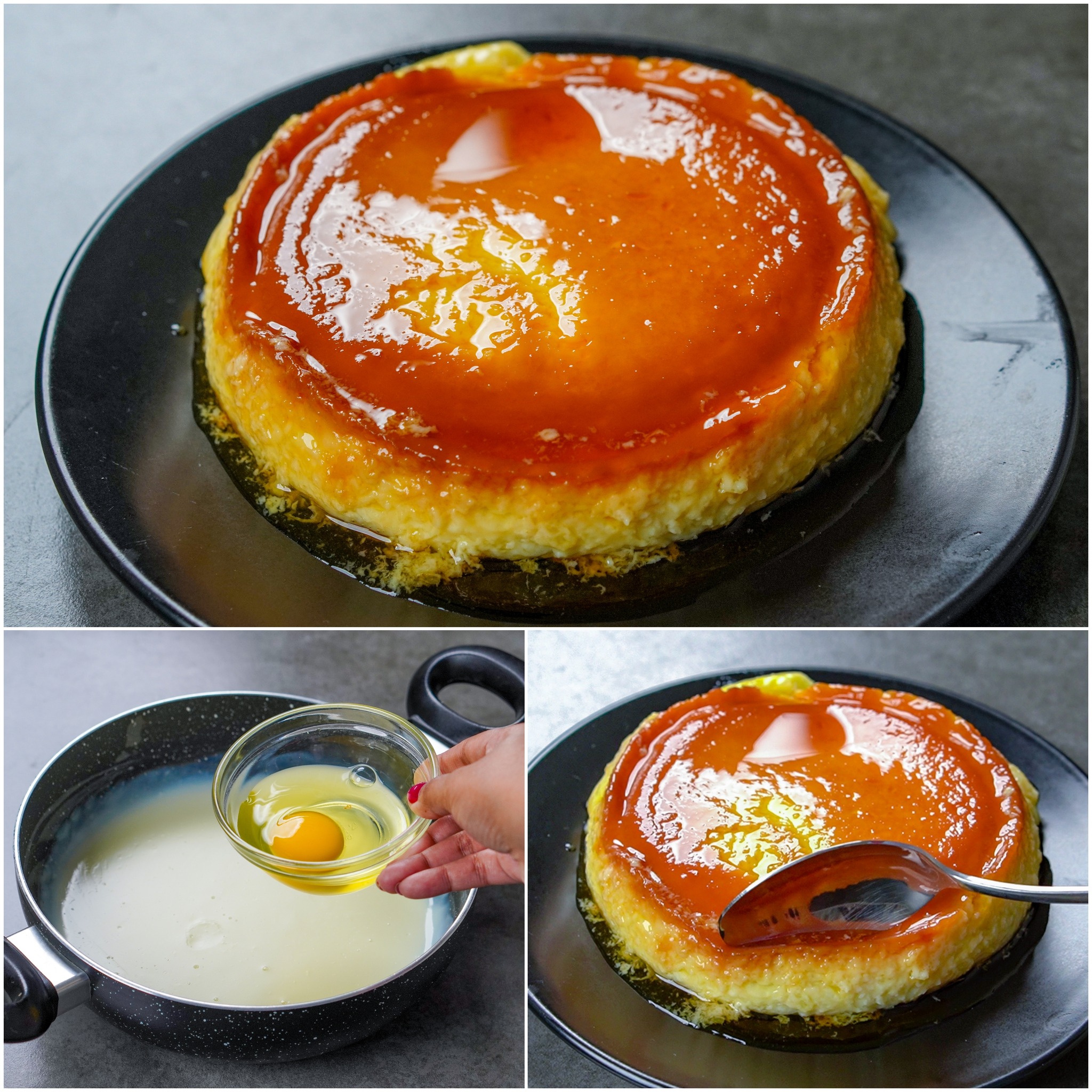 I Combined Egg & Rice Flour To Make This Pudding Recipe | Delicious