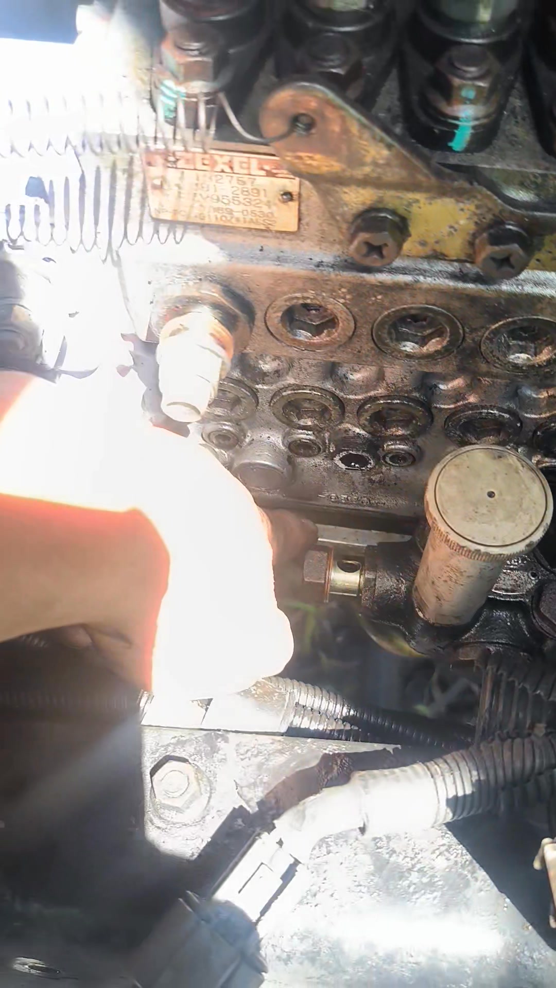Sablay Ang pagkaka convert Ng injection pump sa makinang 6M61 engine ...