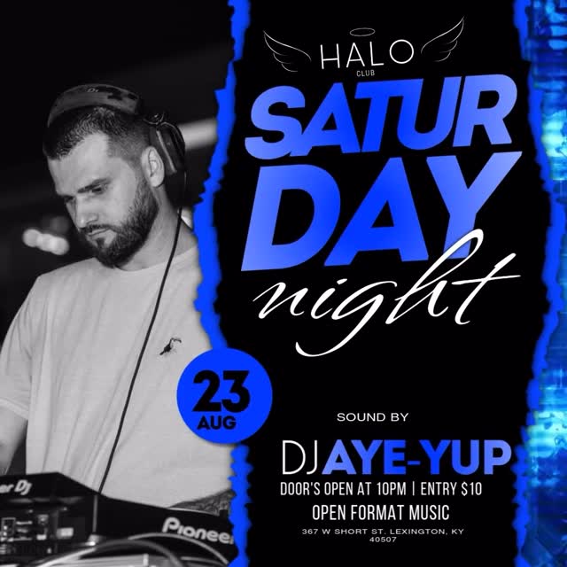 Tonight!! ⚡️ @jmparker2010 ⚡️ Come party tonight!! A reserve your VIP section to skip the line🔥 , •, •, •, •, #lexingtonky #clubhalo #nightlife #lexky #kentucky #downtownlex #bottleservice #bbn 