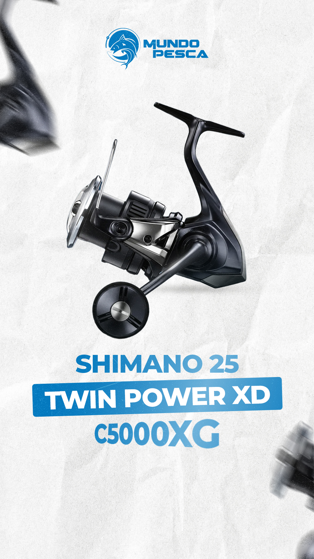 🎣 No necesitas un carrete pesado para tener potencia. El Shimano