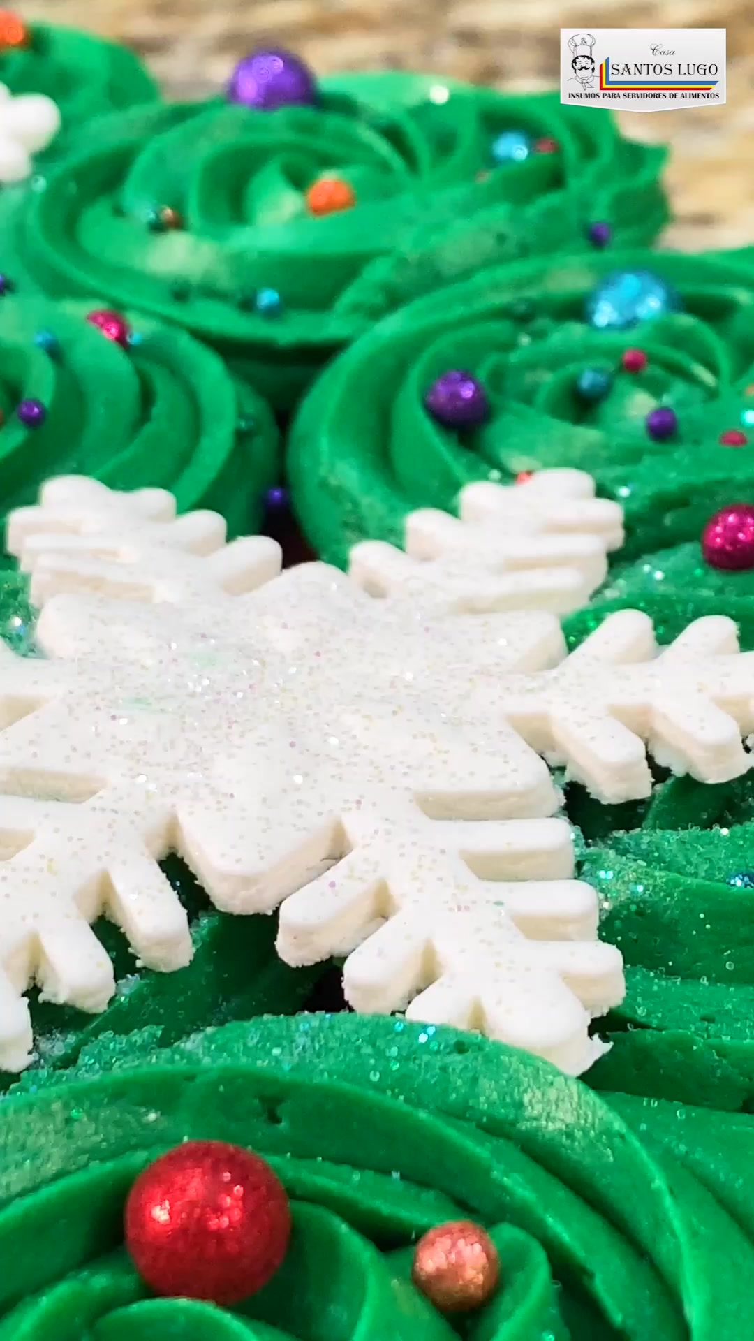 🧁🎄 ¡Pastel de Cupcakes Navideños! 🎄🧁 Colorido, divertido y perfecto ...