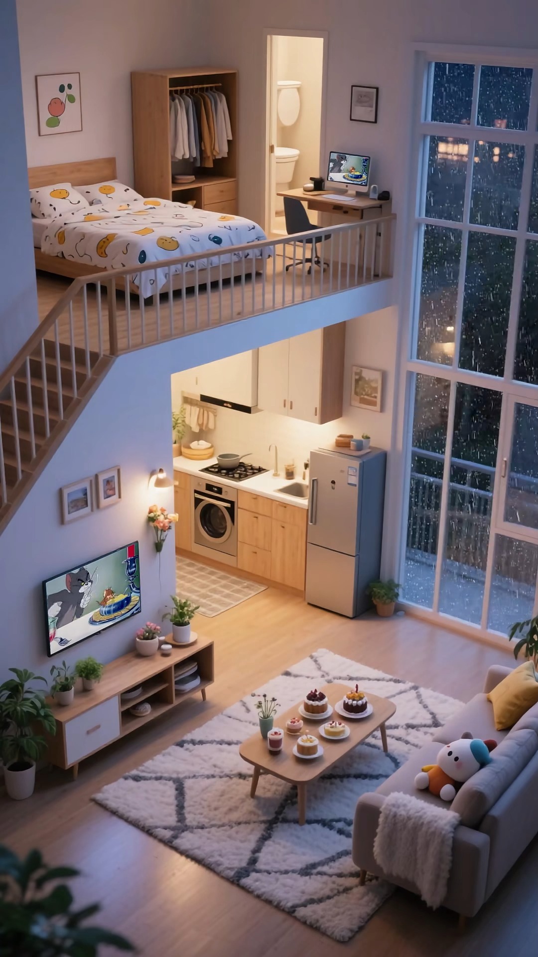 ước mơ của người độc thân 🏡☘️💞 #nghiendecor #nghiennha #nhadep # ...