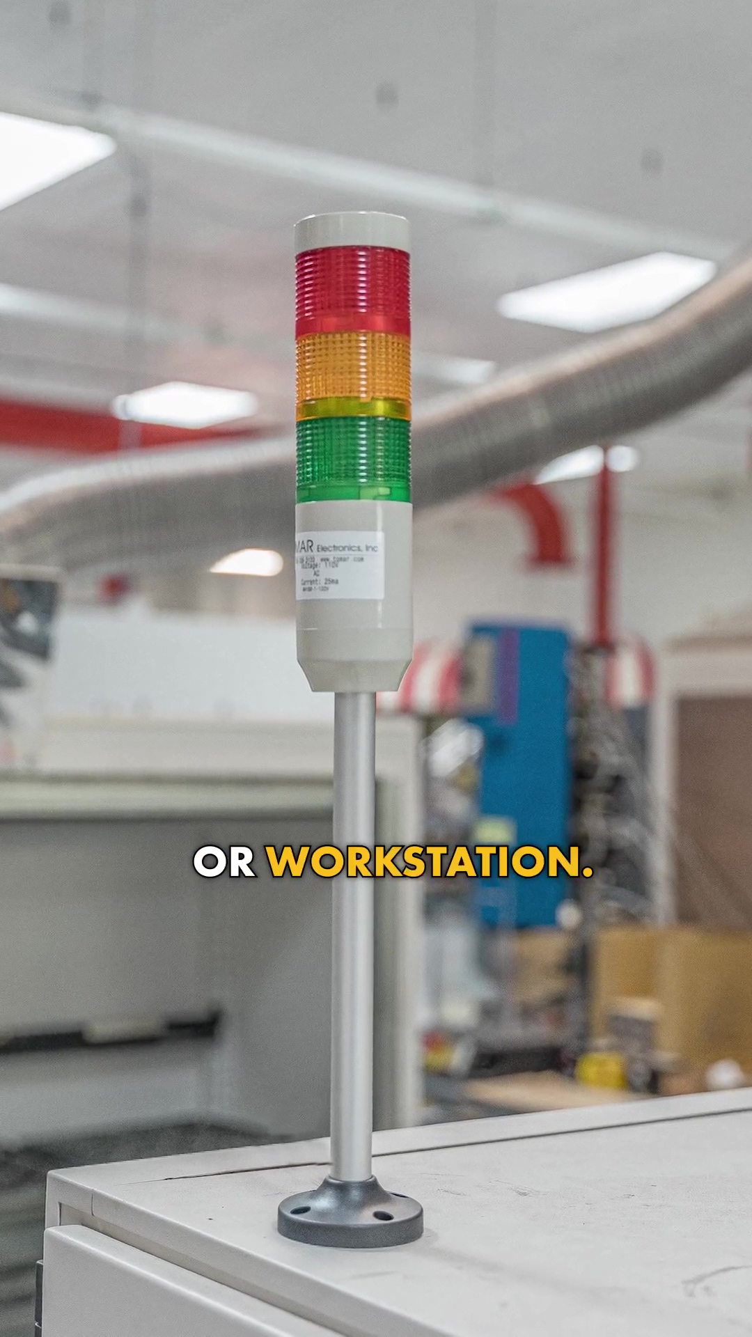 What is an Andon light? ️ A visual signaling device that communicates ...