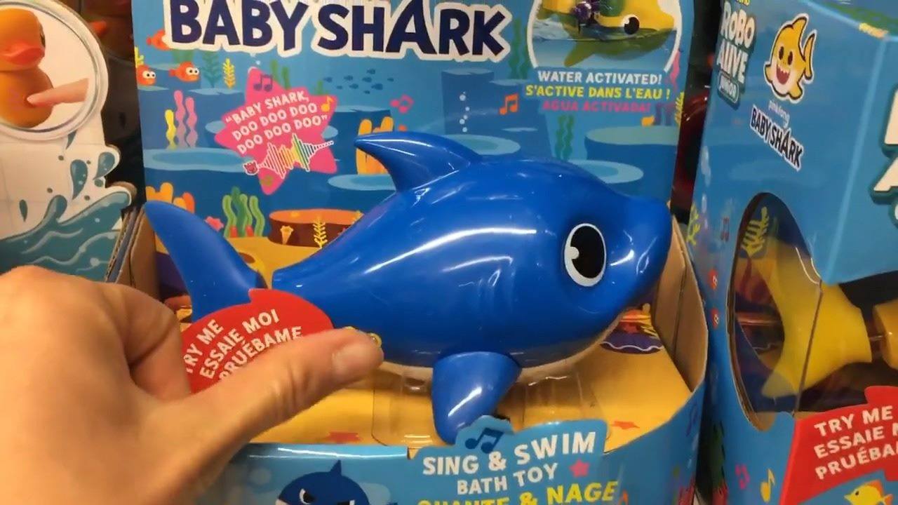 Oriate – Jouet Bain Requin Sans Trou – 5 Requins + 1 Poisson – Sac Rangement – Dès 12 Mois