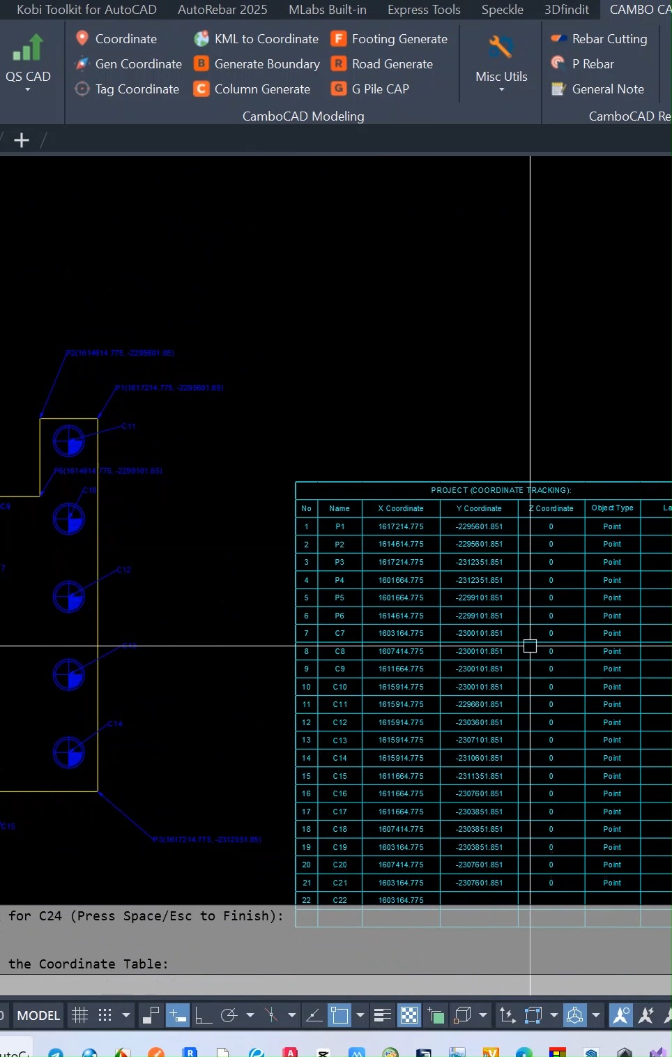 Export Coordinate From CAD to Excel | Khmer Engineer