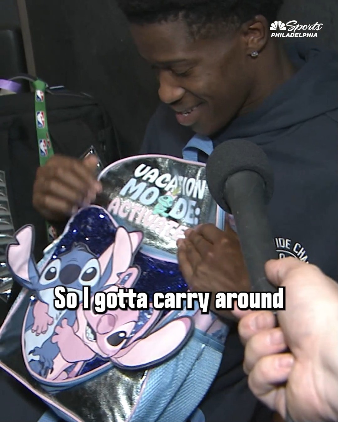 Guess that answers the rookie hazing questions 😭 | NBC Sports ...
