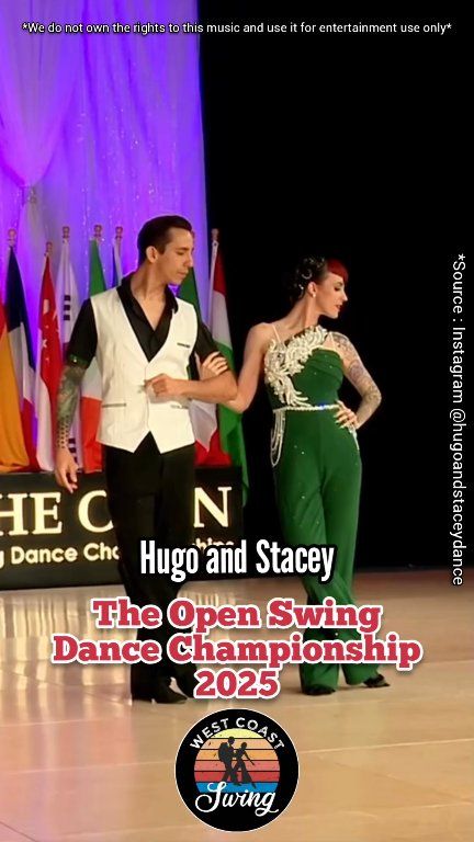 Hugo and Stacey at The Open Swing Dance Championship 2025 🔥 🎶 Ac-cent ...