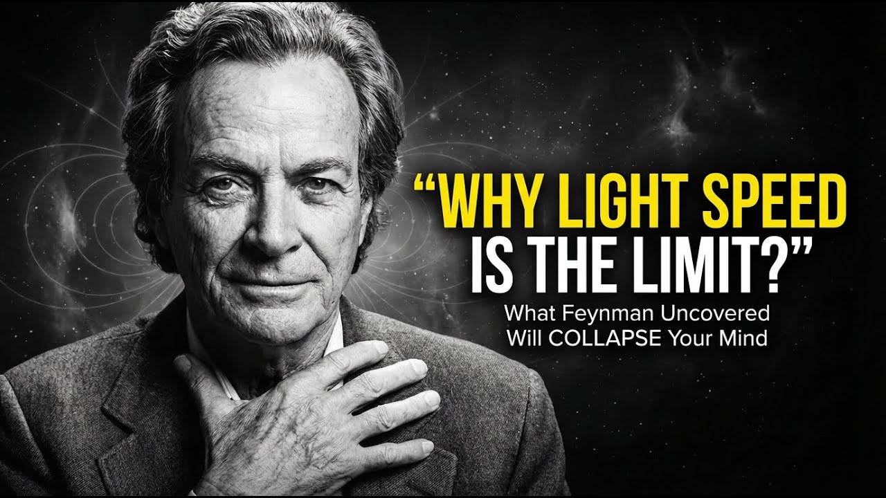 Why Light Speed Is The LIMIT? What Feynman Uncovered Will COLLAPSE Your ...