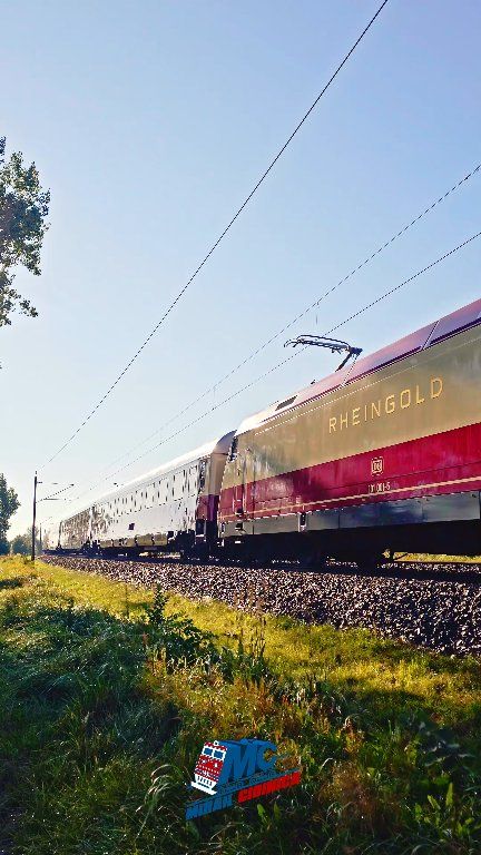 Ake Rheingold train in north Germany