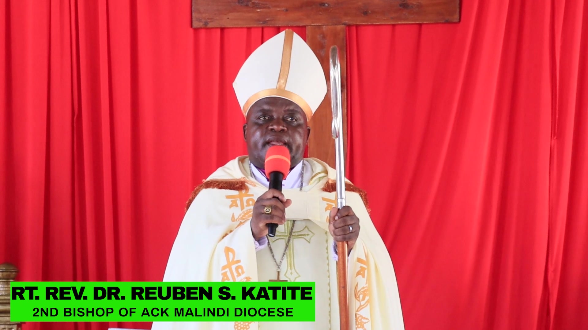The Rt. Rev. Dr. Reuben S. Katite Peace Message during this Festive ...