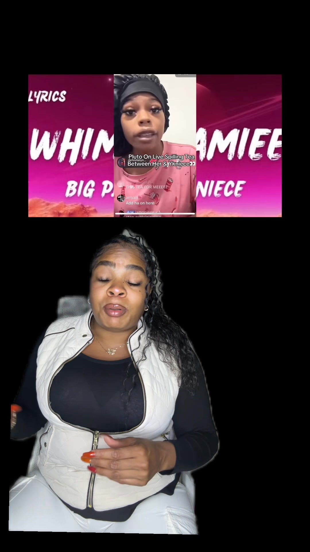 FULL VIDEO: YK NIECE & BIG PLUTO BEEF 🤏🏾🎤🫖 #ykniece #bigpluto # ...
