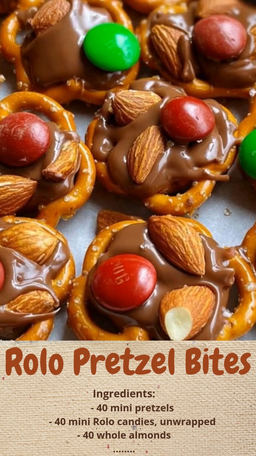 Rolo Pretzel Bites | Cakecrafted Recipes | Facebook