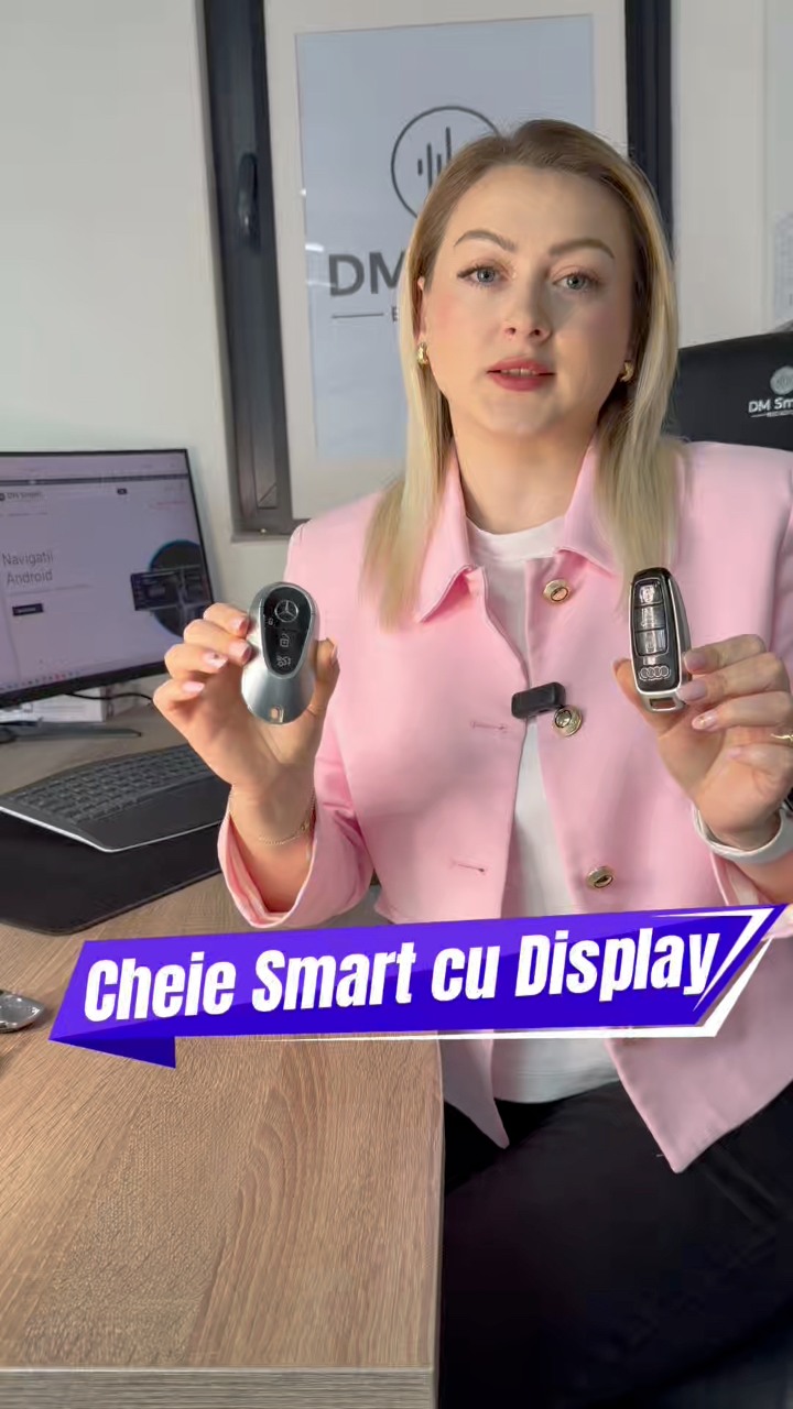 Prezentarea cheii smart cu display pentru mașinile marca mercedes # ...