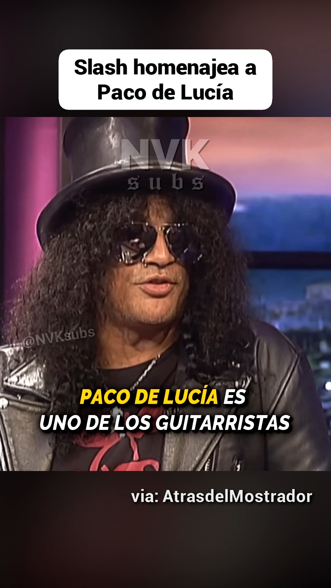 Slash Rinde Tributo a PACO DE LUCÍA Slash de visita en Cádiz, 2016. # ...