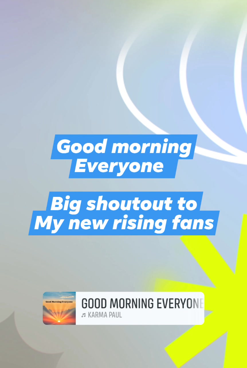 Big shout out to my new rising fans! Robert Goff, Praise Koker, Sheryl ...