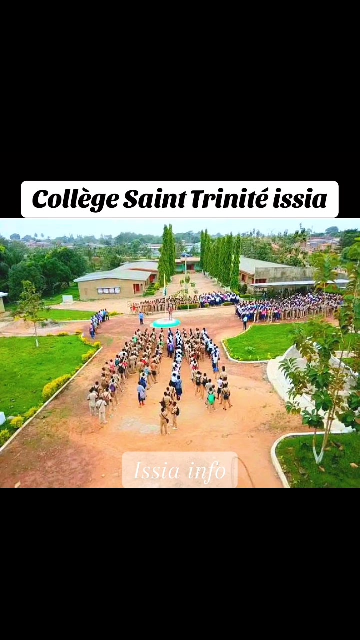 Que les élèves du collège saint trinité d’issia viennent pointer 🙌 ...