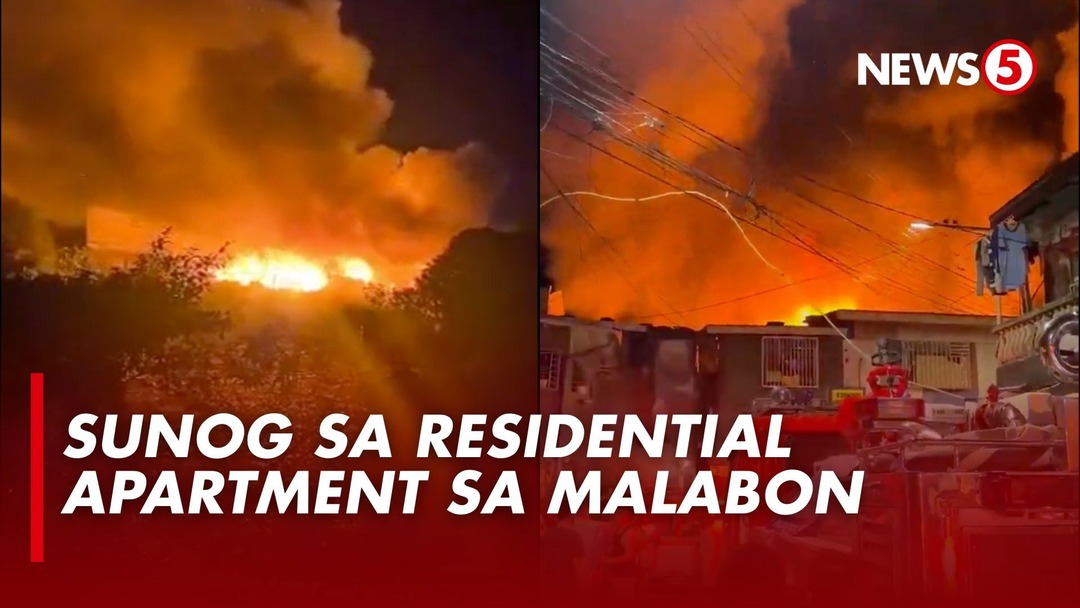 SUNOG SA MALABON Tinatayang nasa 100 pamilya ang apektado ng sunog na ...