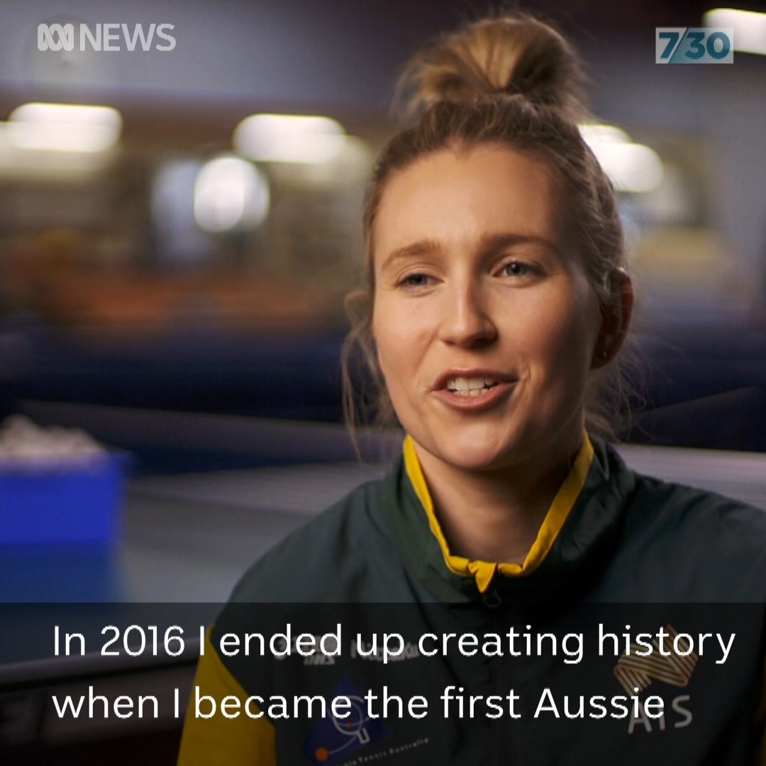 Table tennis champion Melissa Tapper has just arrived in Japan to ...