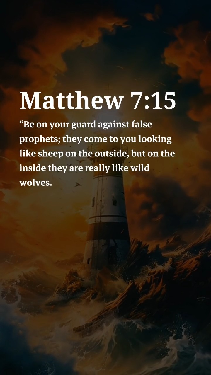 Beware of those who deceive in disguise. #bibleverse #healing #truth ...