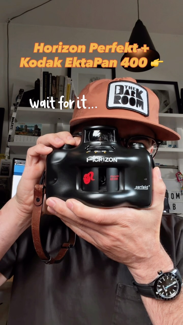 Check out this crazy panoramic camera 👀 the Horizon Perfekt, like