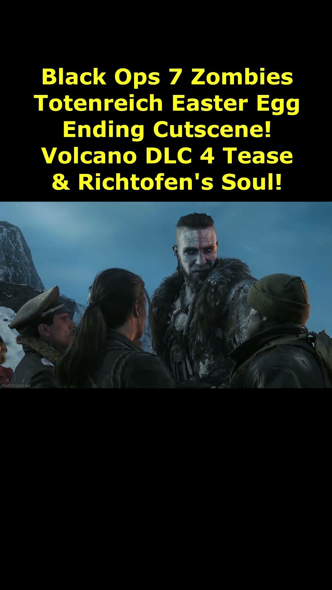 Totenreich Easter Egg Ending Cutscene! Volcano DLC 4 Tease