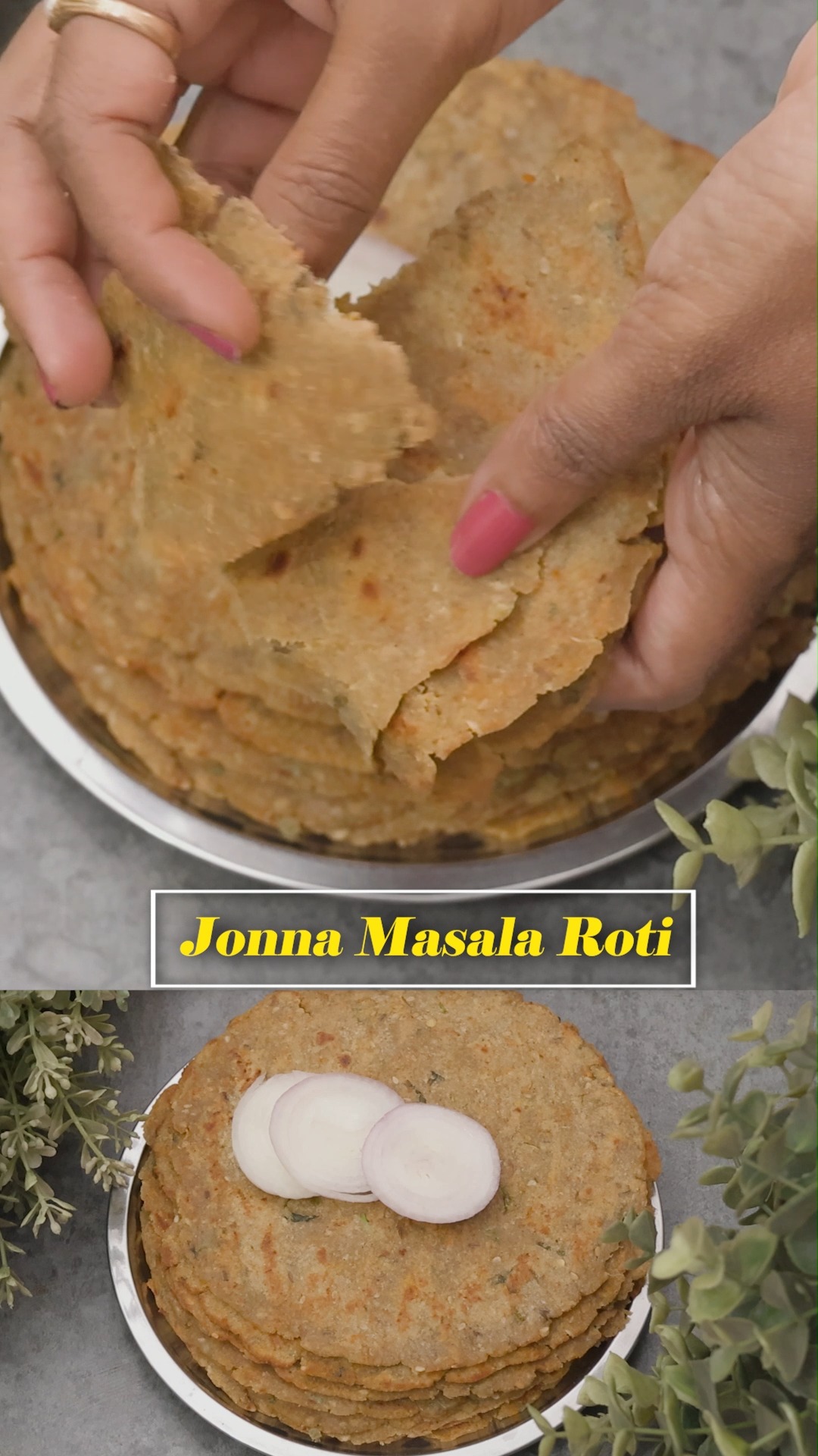 Jowar Roti | Weight loss Recipe | మసాలా జొన్న రొట్టె | Jonna masala ...