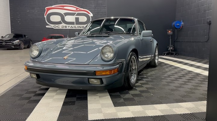 1984 Porsche 911 received a full paint restoration detail. Multiple ...