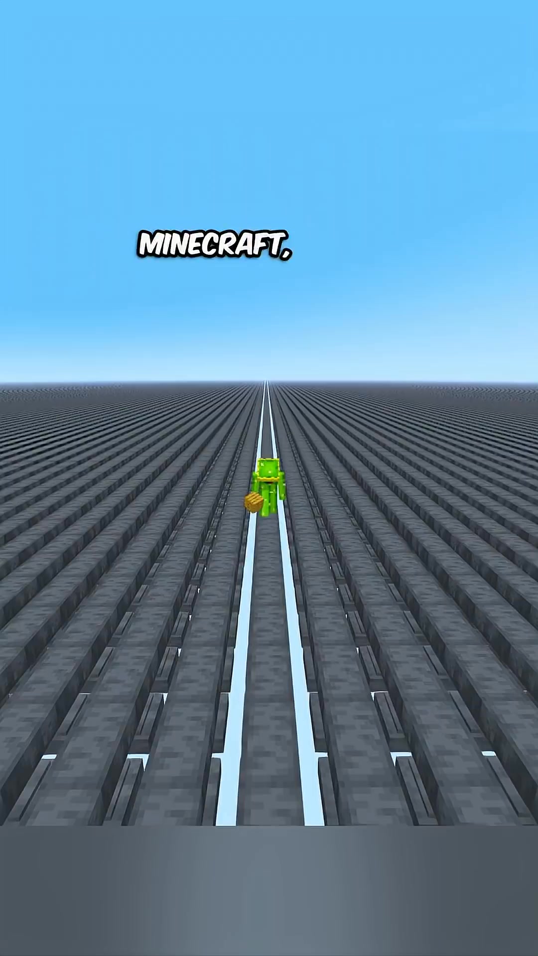 😱Minecraft, BUT the World Is Floating Anvils... #minecraft #shorts ...
