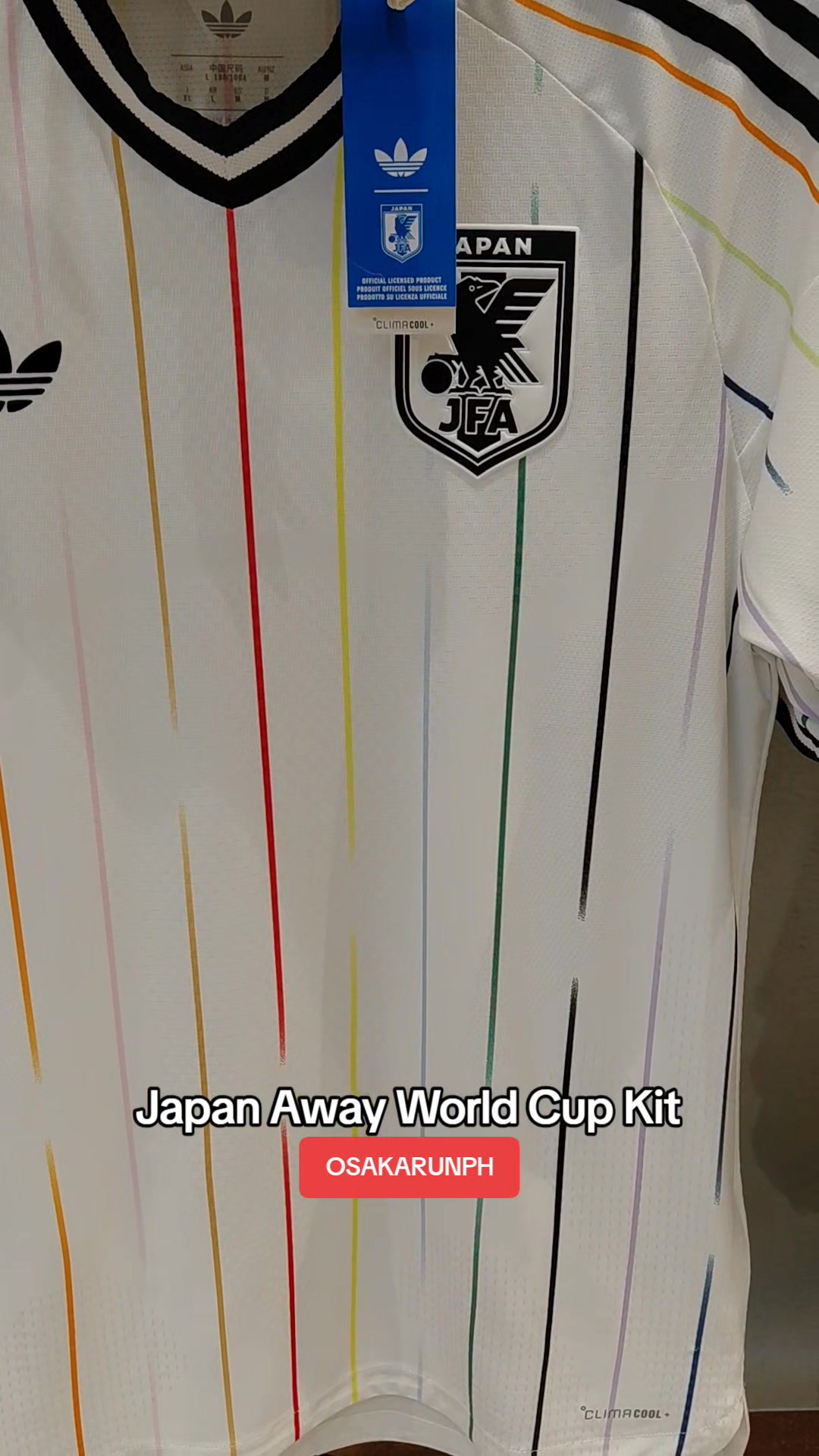 Japan World Cup 2026 football kit Away version #SamuraiBlue