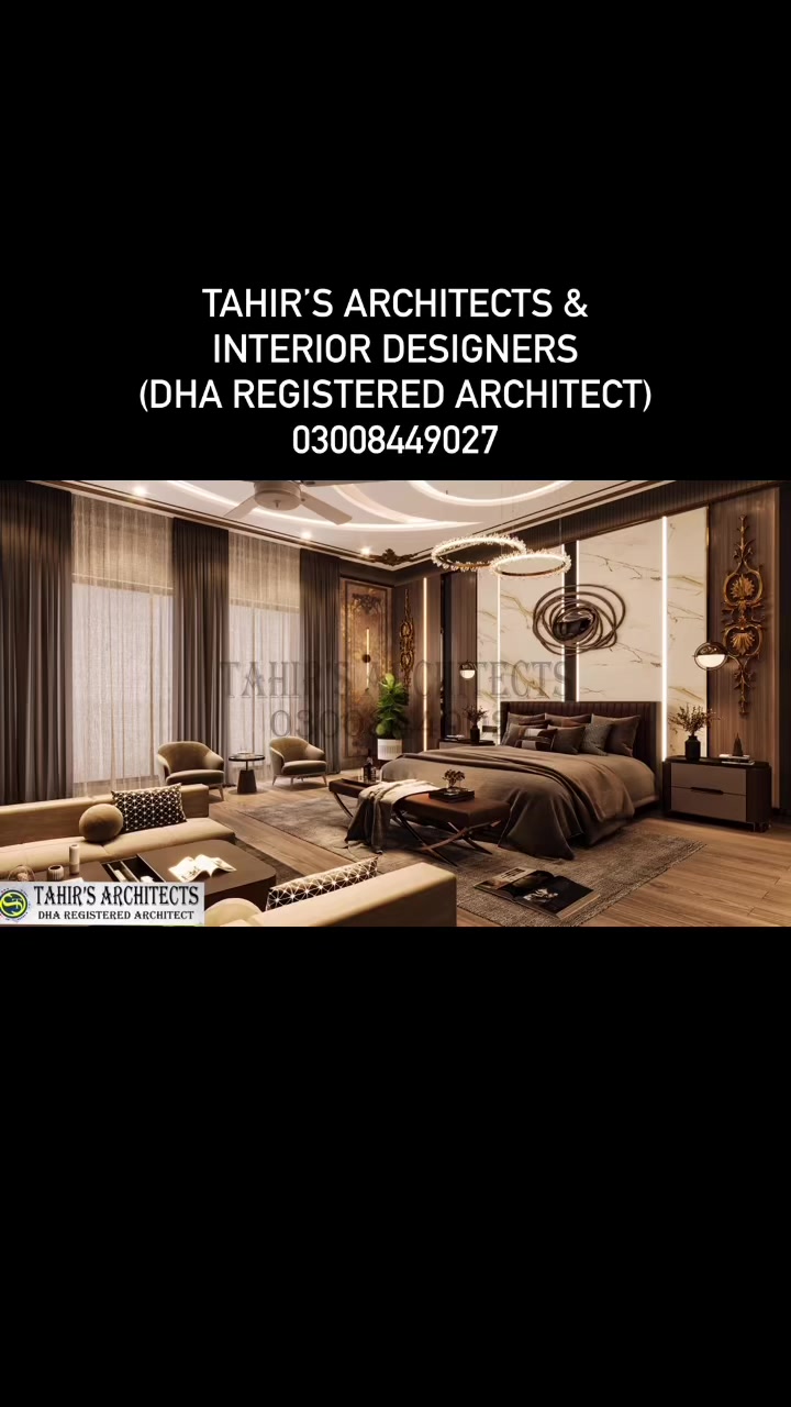 2 kanal house Bed room interior... - Tahir's Architects
